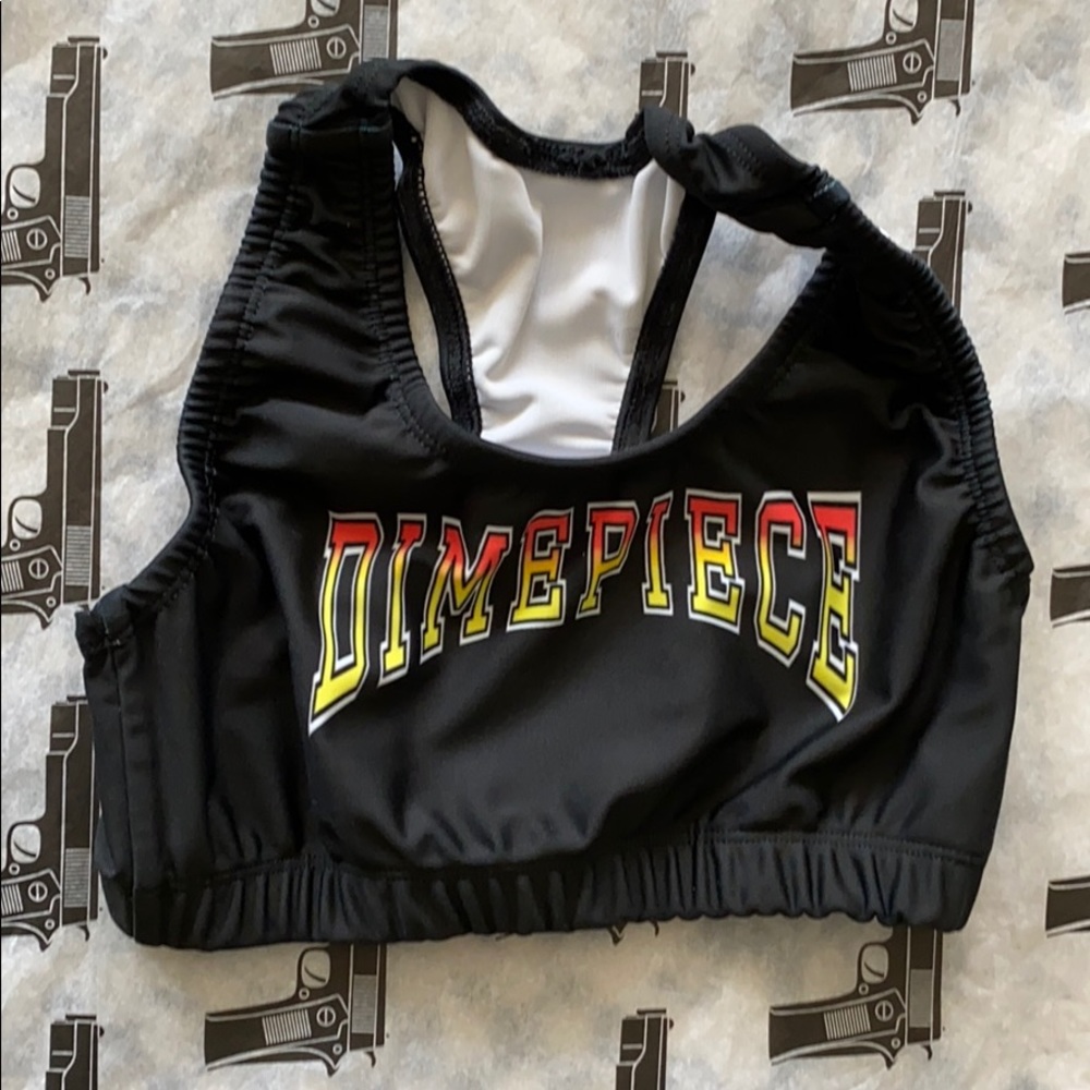 Dimepiece sports bra